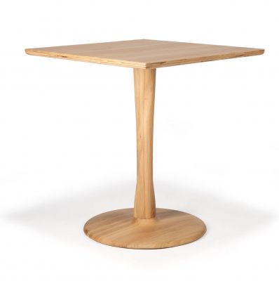 Torsion Table en Chêne à Manger Carrée Ethnicraft